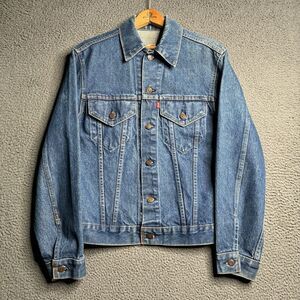 1971-1981 Levi’s Type 3 Little E Trucker's Jean Jacket 38 US Made 70505-0217